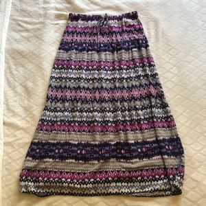Mossimo Strapless Pattern Dress
